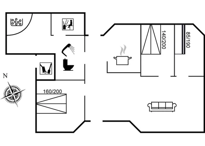 Albertina - 200m From The Sea By Interhome בית נופש